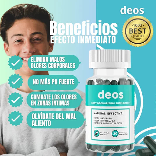 DESODORANTE INTERNO DEOS CÁPSULAS