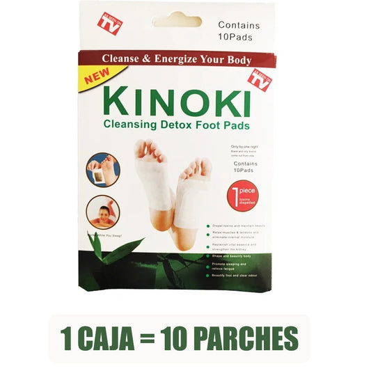 10 Parches Kinoki Desintoxicación