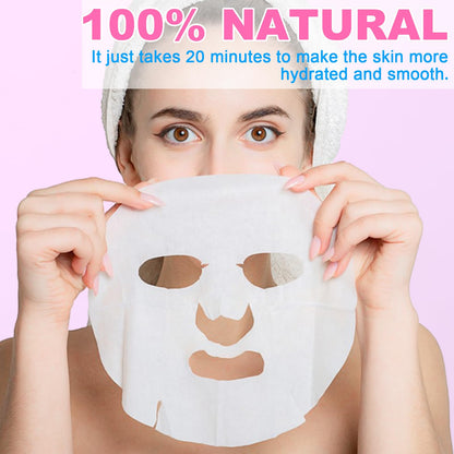 Mascara Facial Acido Hialuronico x10 uni